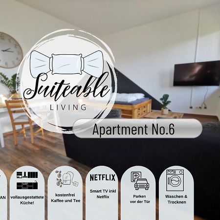 Suiteable Living Katlenburg, Studio Apartment Mit Netflix, Am Rande Des Harz Ngoại thất bức ảnh
