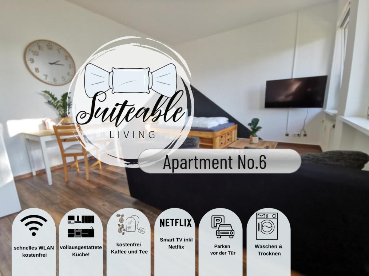 Suiteable Living Katlenburg, Studio Apartment Mit Netflix, Am Rande Des Harz Ngoại thất bức ảnh
